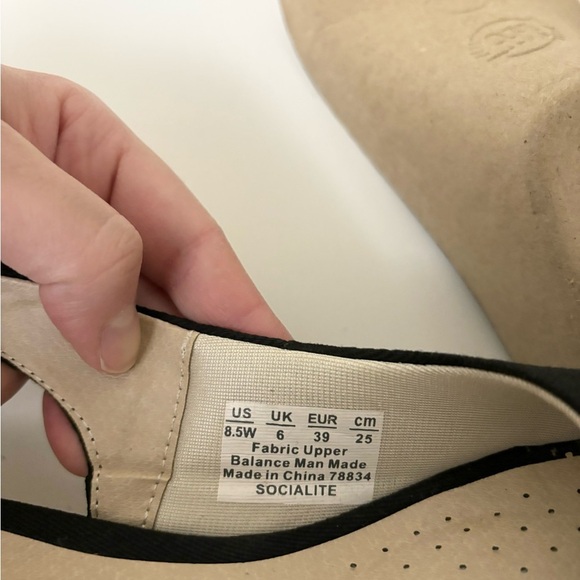 Life Stride Black Wedge Sandals - Picture 4 of 4